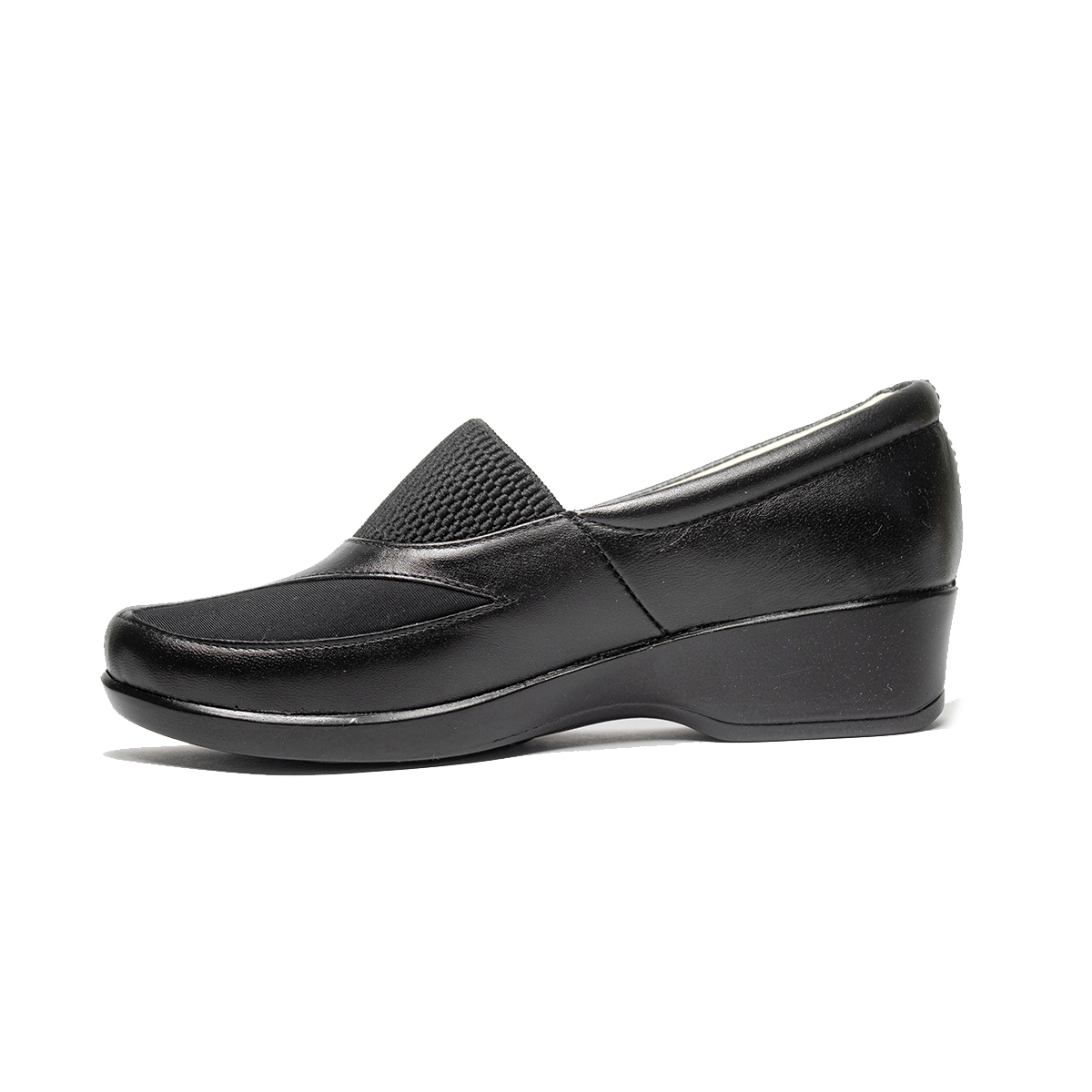 CALZADO ANDIORE-Zapato en piel y licra acojinada para Hallux Valgus- Mod.  3222-$928