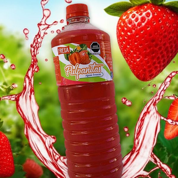 PULPANITA SABOR FRESA 1000 ML.
