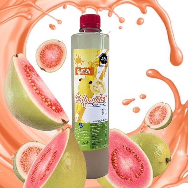 PULPANITA SABOR GUAYABA 500 ML.