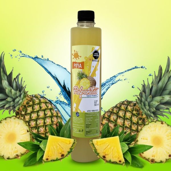 PULPANITA SABOR PIÑA 500 ML.