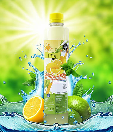 PULPANITA SABOR LIMA 500 ML.