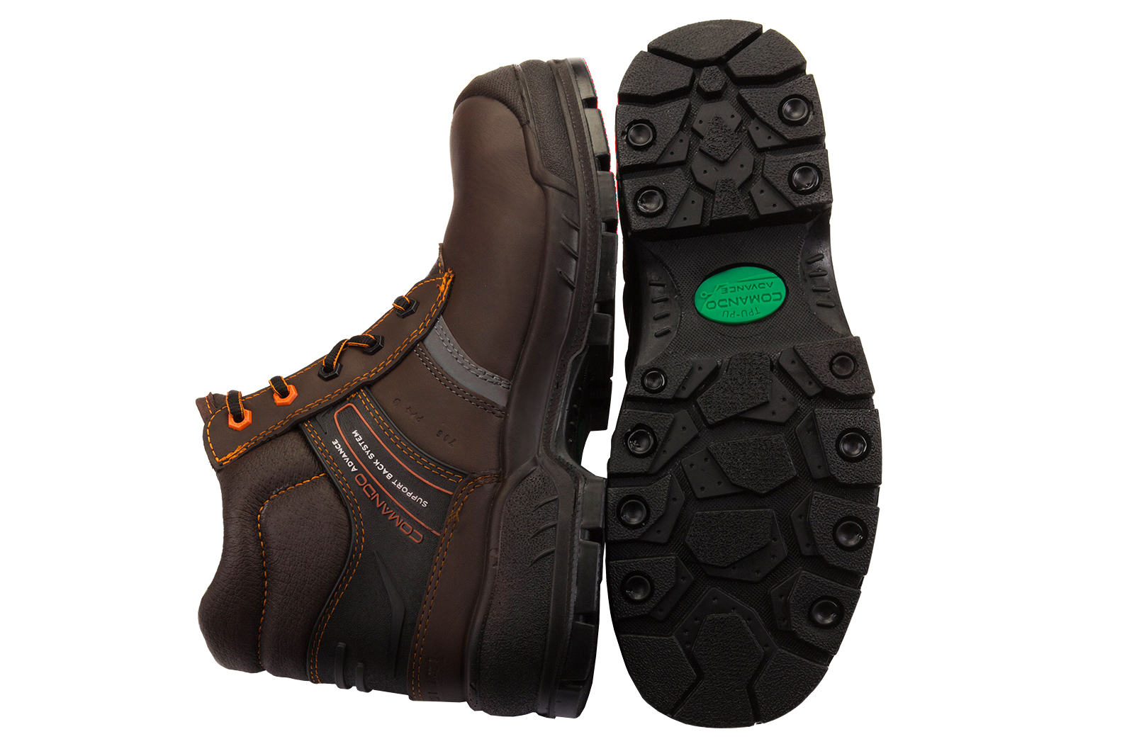 Grupo Industrial Comando-Calzado Industrial 706, 100% Piel, Suela de  Inyección Directa al Corte-$1075