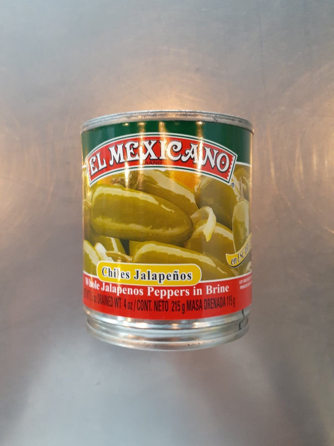 Chile Jalapeño Entero 215 Gr $9 - Proselacsa Foodservice