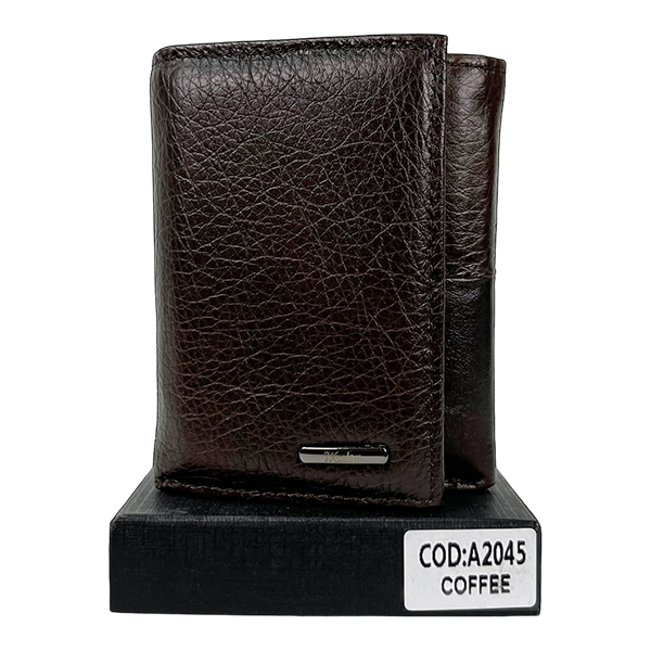 CARTERA PIEL CABALLERO A2045 COFFEE C05PIA2045COF