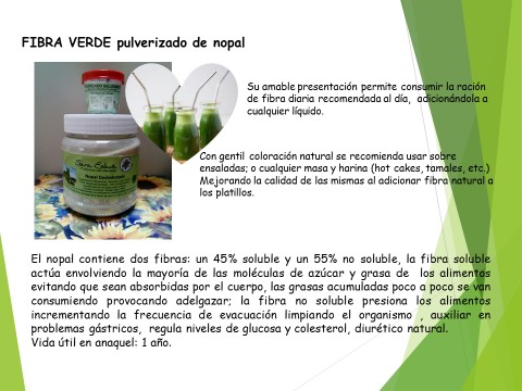 Nopal Pulverizado