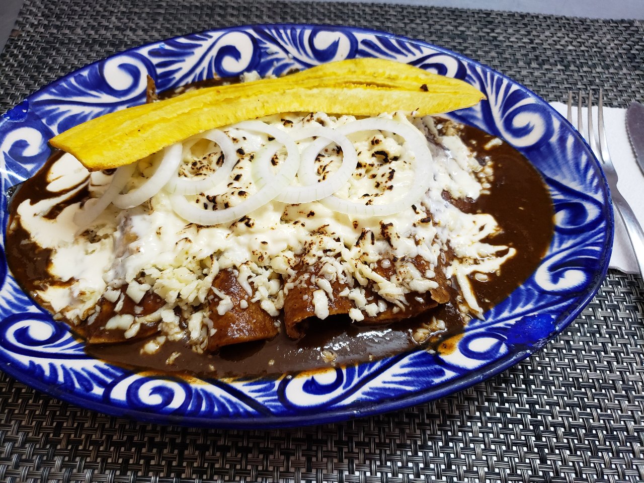 Enchiladas de barbacoa hidalguense