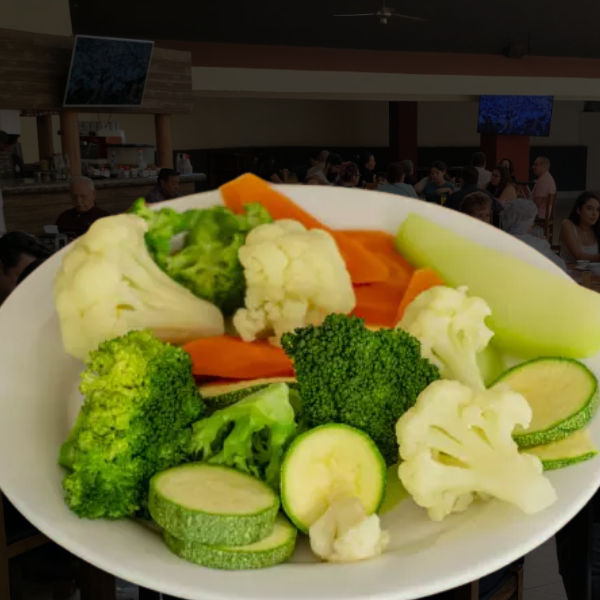 Verduras al vapor