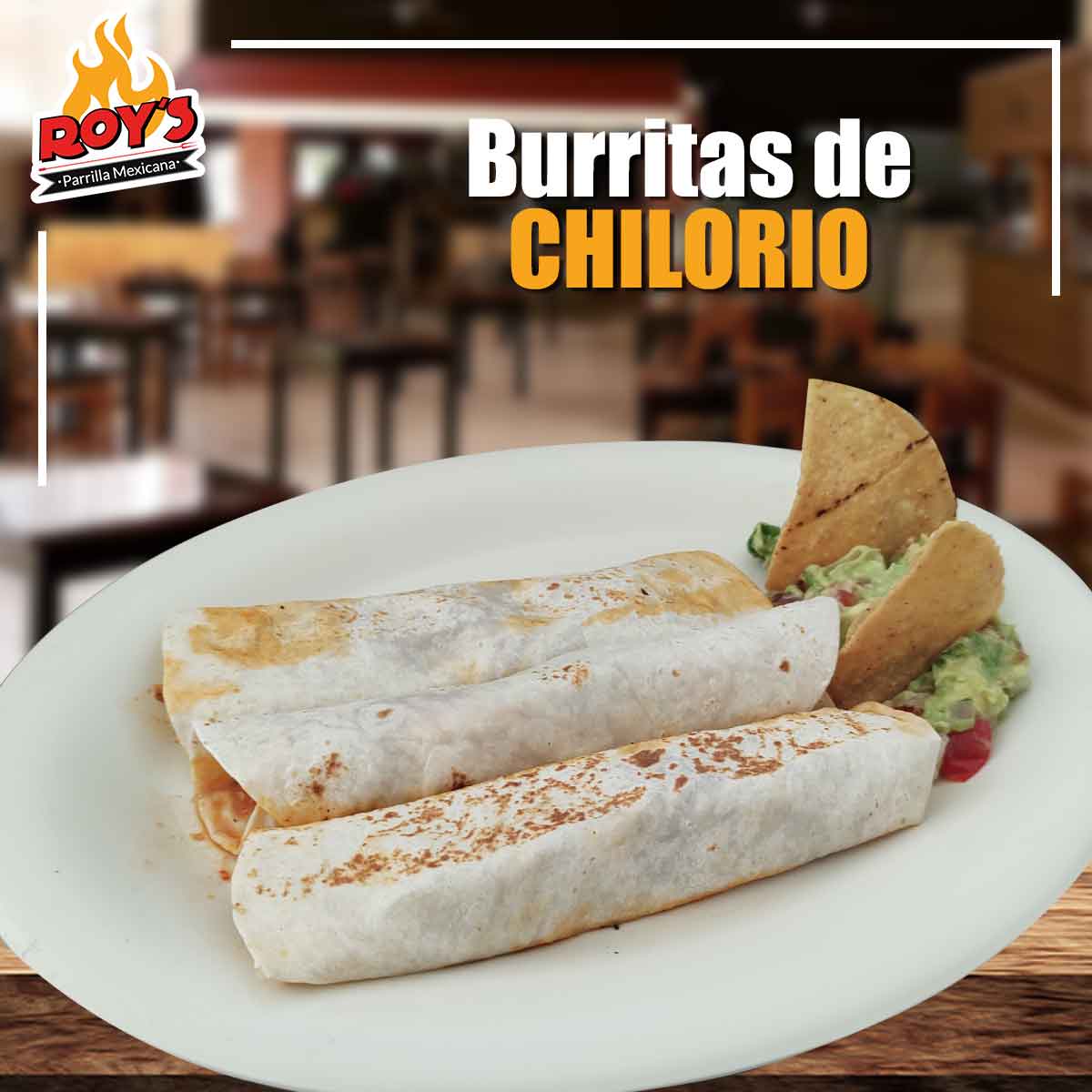 Burritas de Chilorio