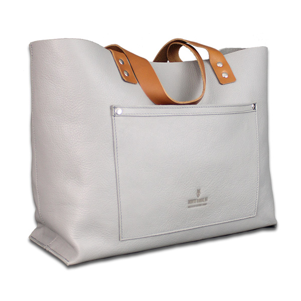 TOTE PIEL  GRIS-TAN
